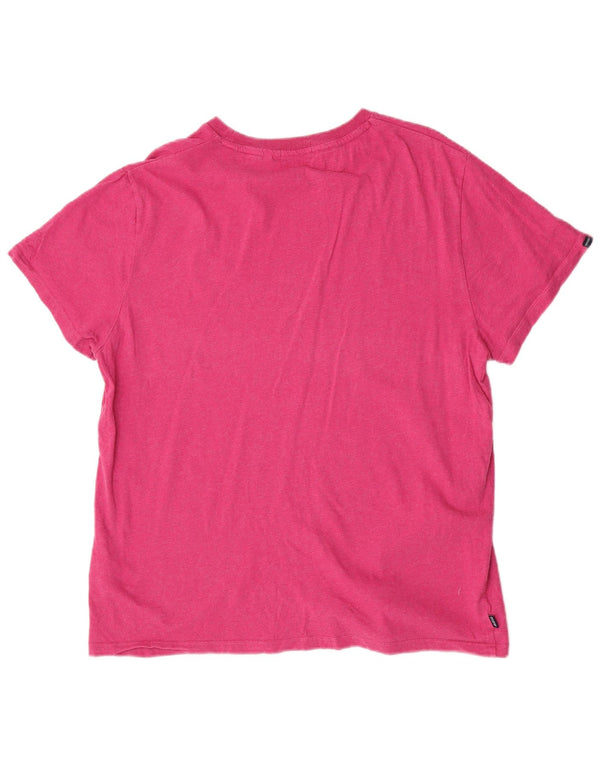 Tricou Superdry pentru bărbați Top 2XL bumbac roz