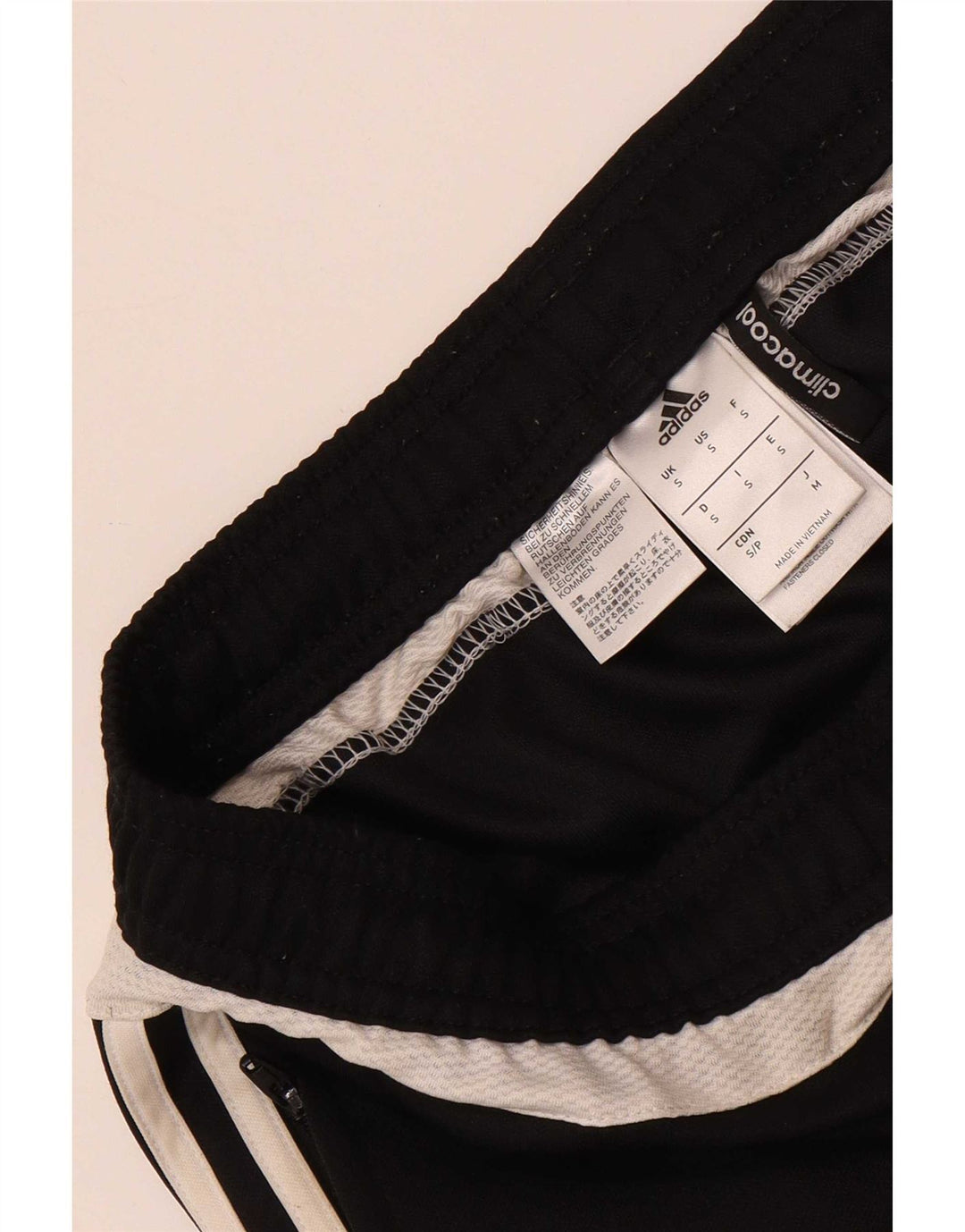 Pantaloni de trening Adidas Climacool pentru bărbați, negru, poliester color bloc