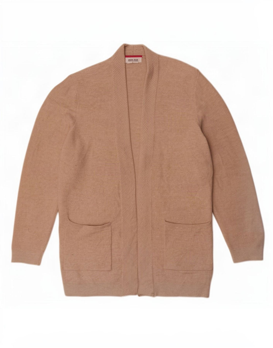 White Stuff Pulover cardigan deschis pentru femei UK 10 Mic Bej
