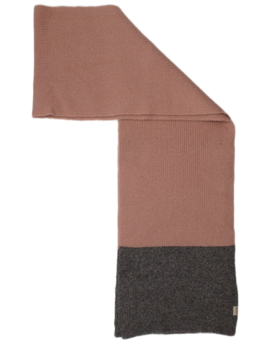 Eșarfă dreptunghiulară tricotată pentru femei Jack Wills, mărime unică, roz colorblock