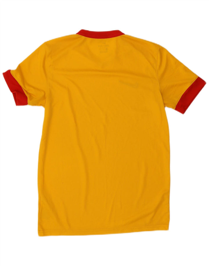 Tricou Nike Dri Fit pentru bărbați Top Mediu Galben Poliester Colorblock