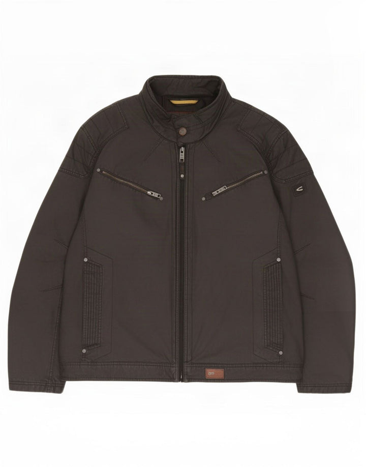 Jachetă de vânt pentru bărbați Camel Active EU 58 2XL bumbac negru