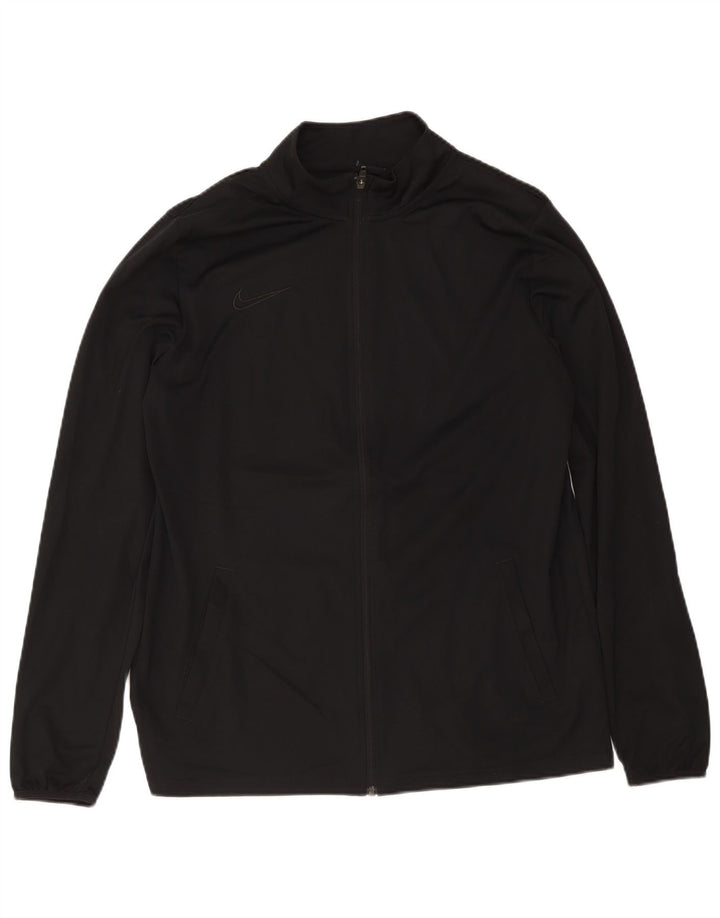 Jachetă de trening pentru bărbați Nike Dri Fit, XL, poliester negru