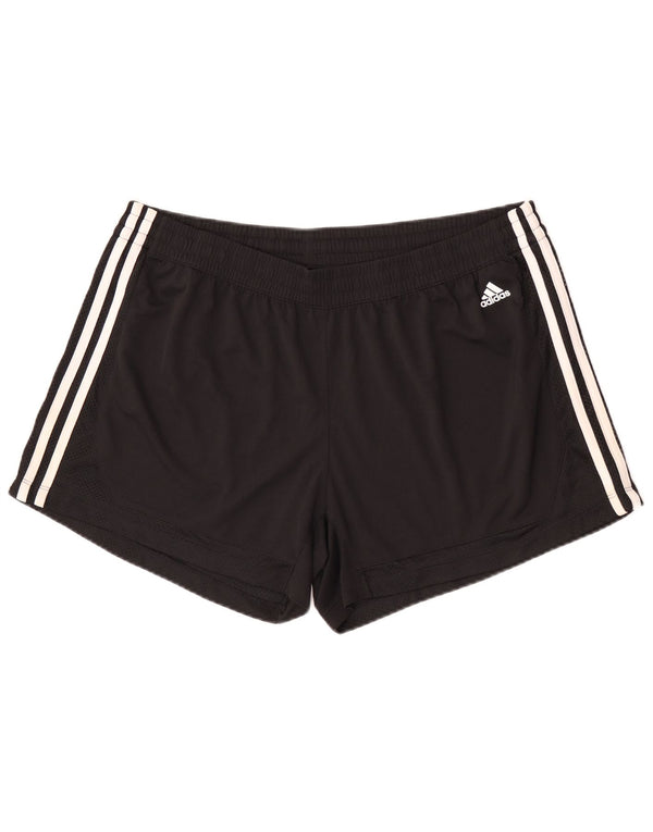 Pantaloni scurți sport Adidas pentru femei UK 24/26 2XL Negru Poliester