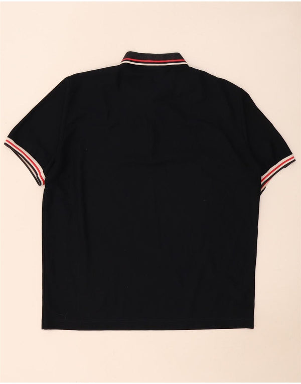 AUSTRALIAN L'ALPINA Tricou polo pentru bărbați IT 56 XL Bleumarin cu dungi