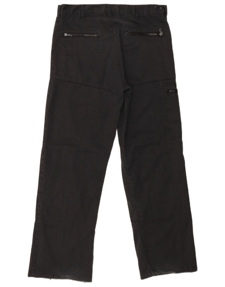 Pantaloni cargo dritti pentru bărbați Dickies W30 L29 Poliester negru