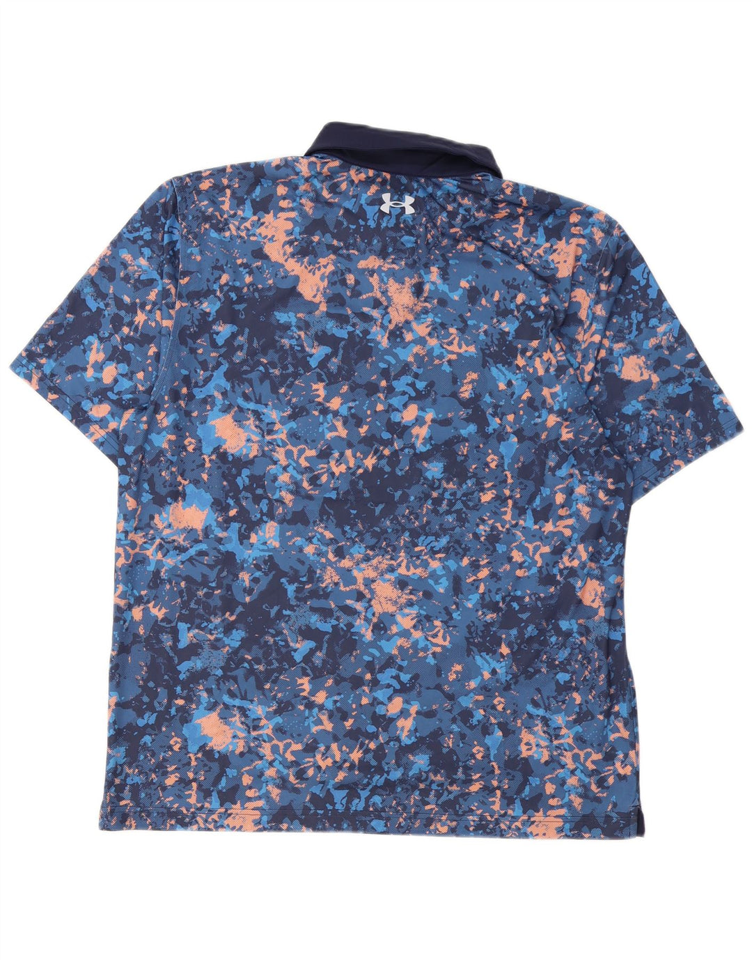 Tricou polo Under Armour pentru bărbați, mare, albastru, cravată