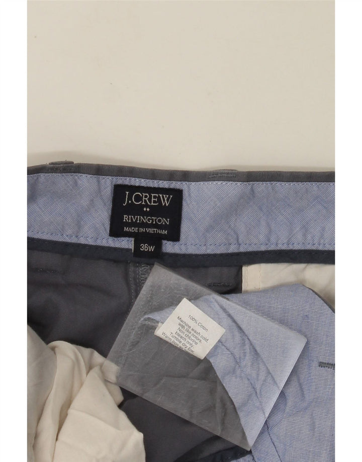 Pantaloni scurți chino Rivington pentru bărbați J. CREW W36, bumbac gri mare