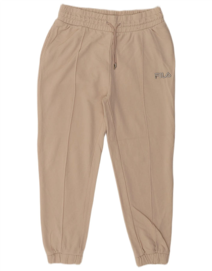 Pantaloni de trening Fila Barbati Joggeri Bumbac Mediu Bej