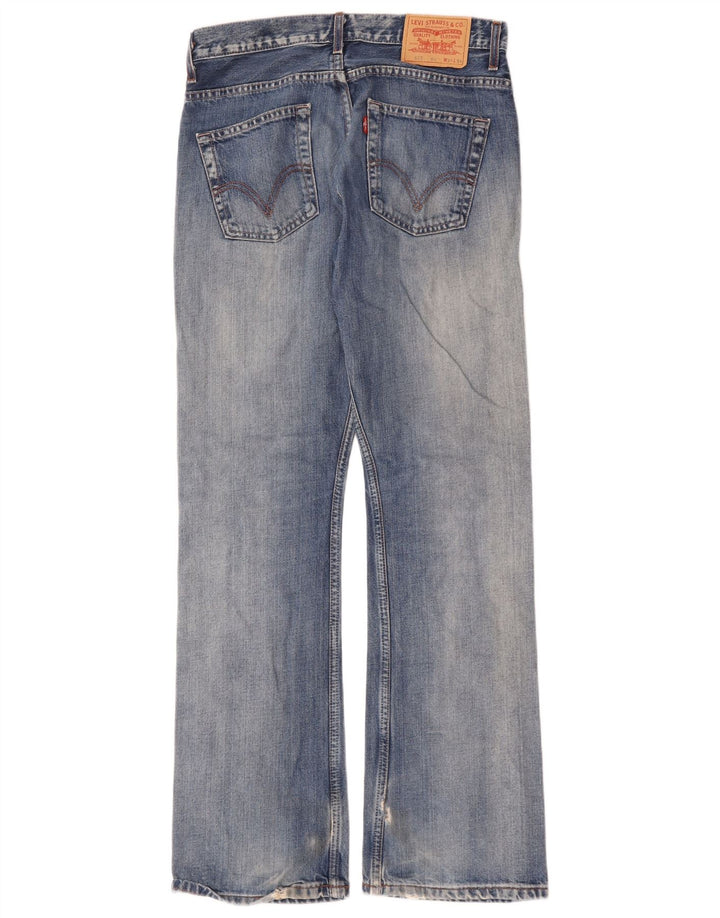 Blugi Levi's 507 Slim Bootcut W31 L34 Bumbac albastru