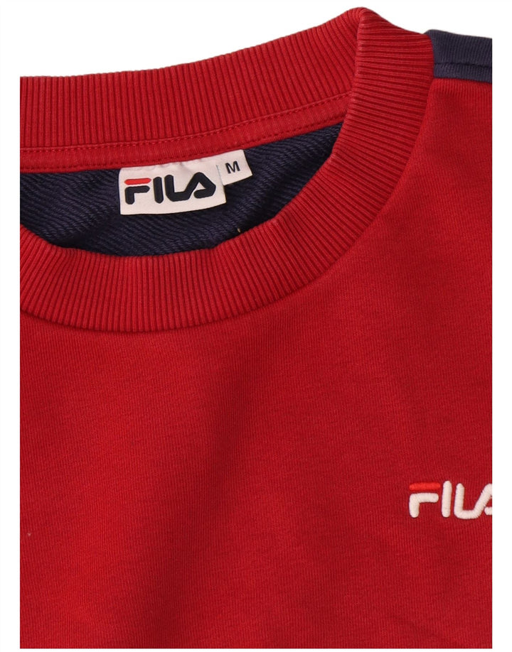 Pulover Fila Bărbați Pulover Mediu Bleumarin Bumbac Colorblock