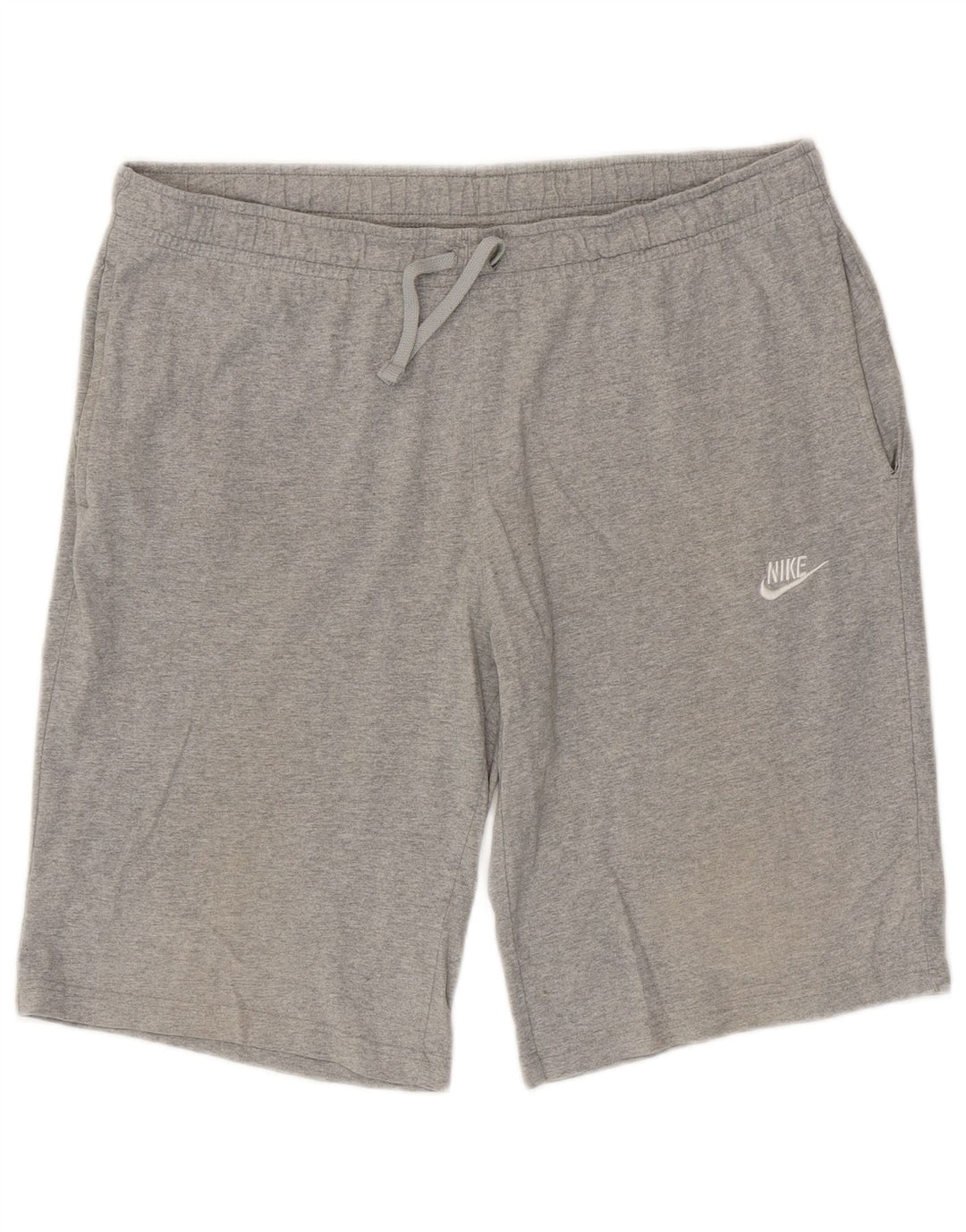 Pantaloni scurți sport Nike pentru bărbați XL bumbac gri