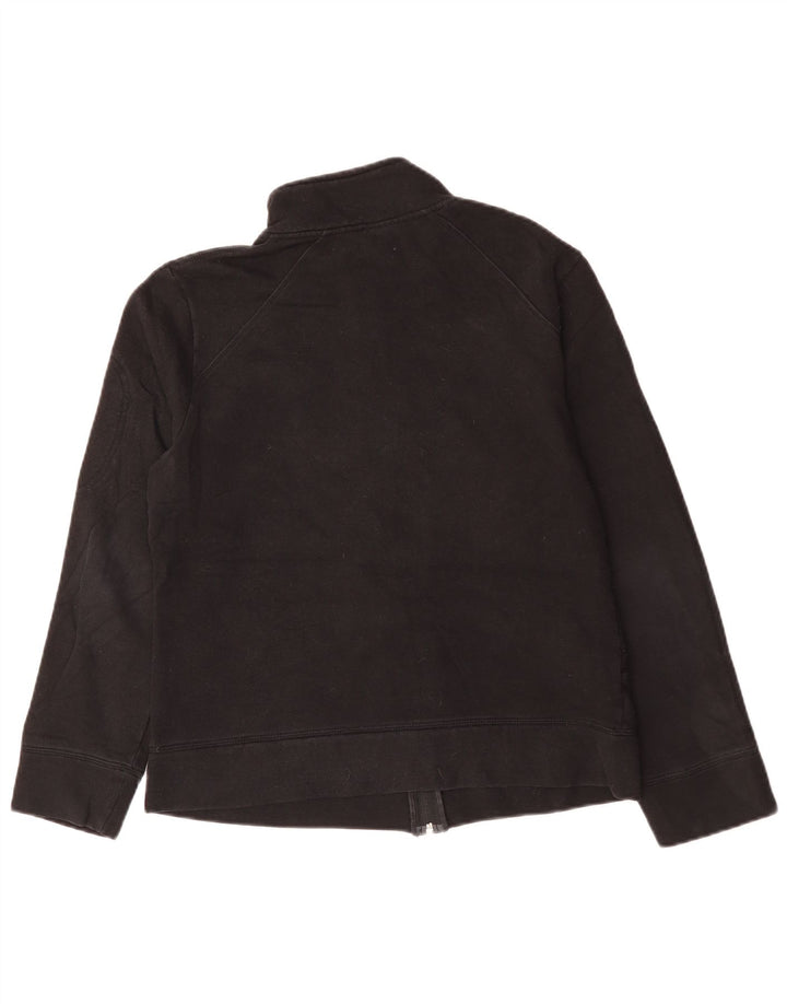 Jachetă de top pentru trening cu grafic pentru femei FILA UK 16, mare, negru, bumbac