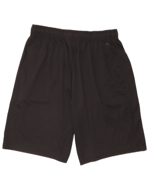 Pantaloni scurți sport pentru bărbați Nike Graphic Regular Fit, mari, negru, poliester