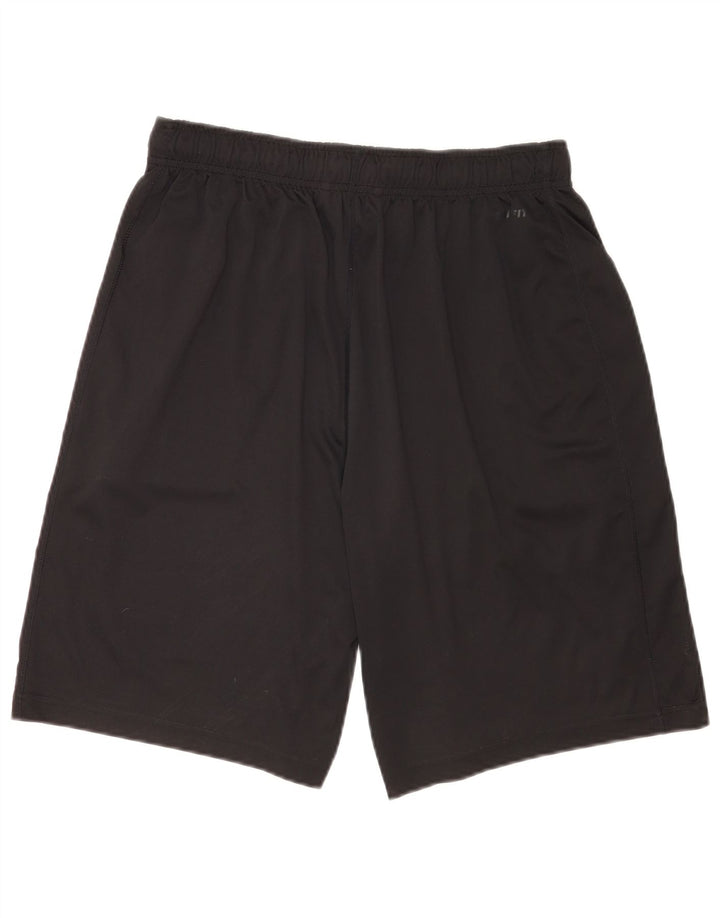 Pantaloni scurți sport pentru bărbați Nike Graphic Regular Fit, mari, negru, poliester