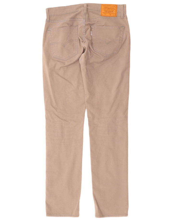 Pantaloni casual Levi's 511 Slim pentru bărbați, L31 L32, bumbac gri