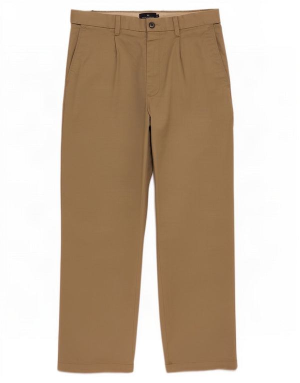Pantaloni chino pentru bărbați Marks & Spencer, L32 L29, bej, bumbac
