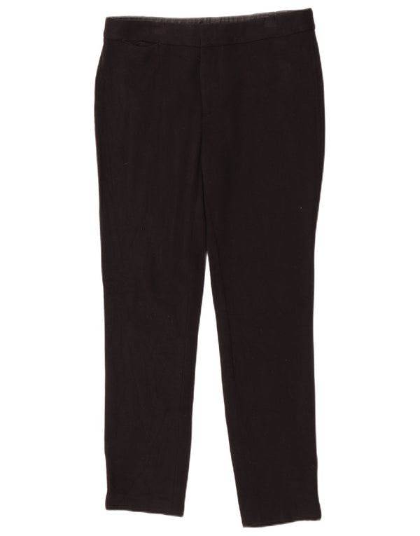 Pantaloni casual subțiri pentru femei Ralph Lauren US 6 Medium W28 L27 Viscoză neagră