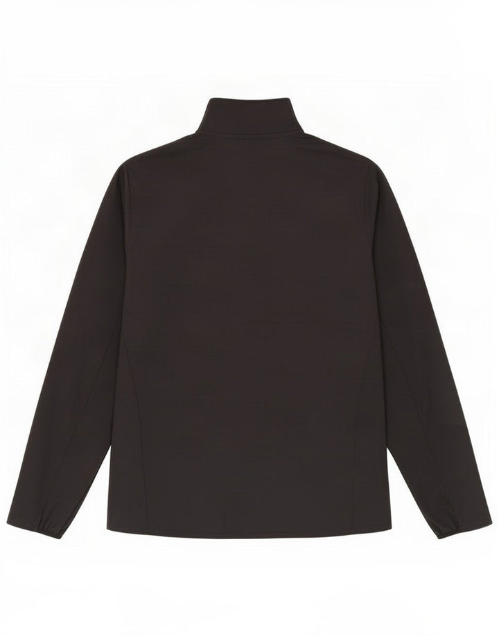Jachetă de top pentru alergare Adidas pentru femei UK 8/10 Poliester negru mic