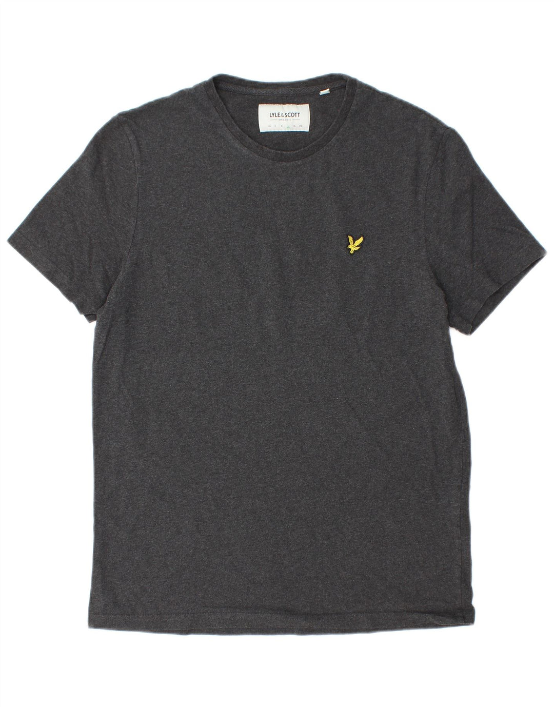 Tricou pentru bărbați Lyle & Scott Top mare din bumbac gri