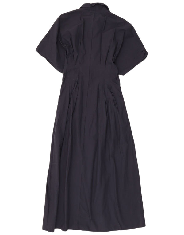 Rochie Maxi pentru Damă Zara UK 12 Medium Bleumarin