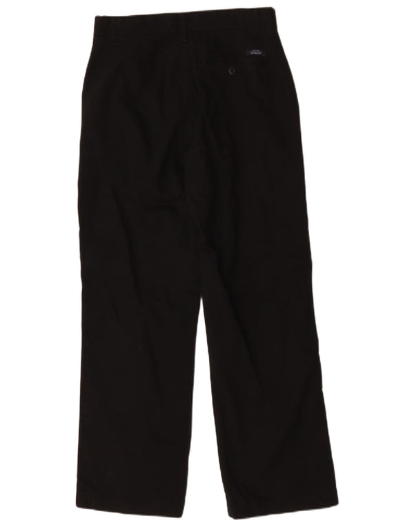 Pantaloni chino drepți pentru bărbați Marks & Spencer L30 L29 bumbac negru