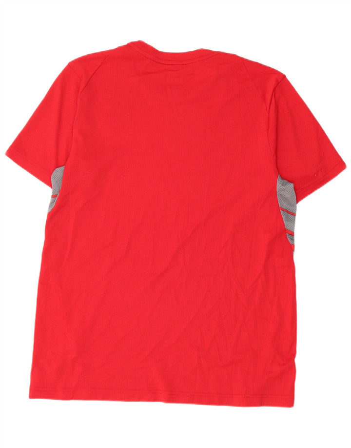 Tricou Nike Dri Fit pentru bărbați Top mare, roșu, poliester color bloc