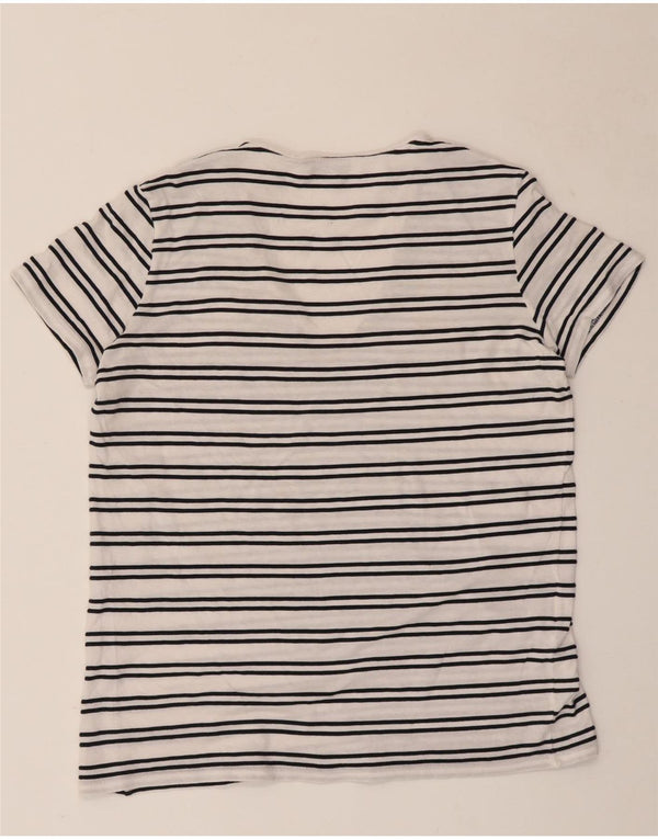 Tricou pentru femei Lacoste Top Marimea 40 Bumbac cu dungi albe medii