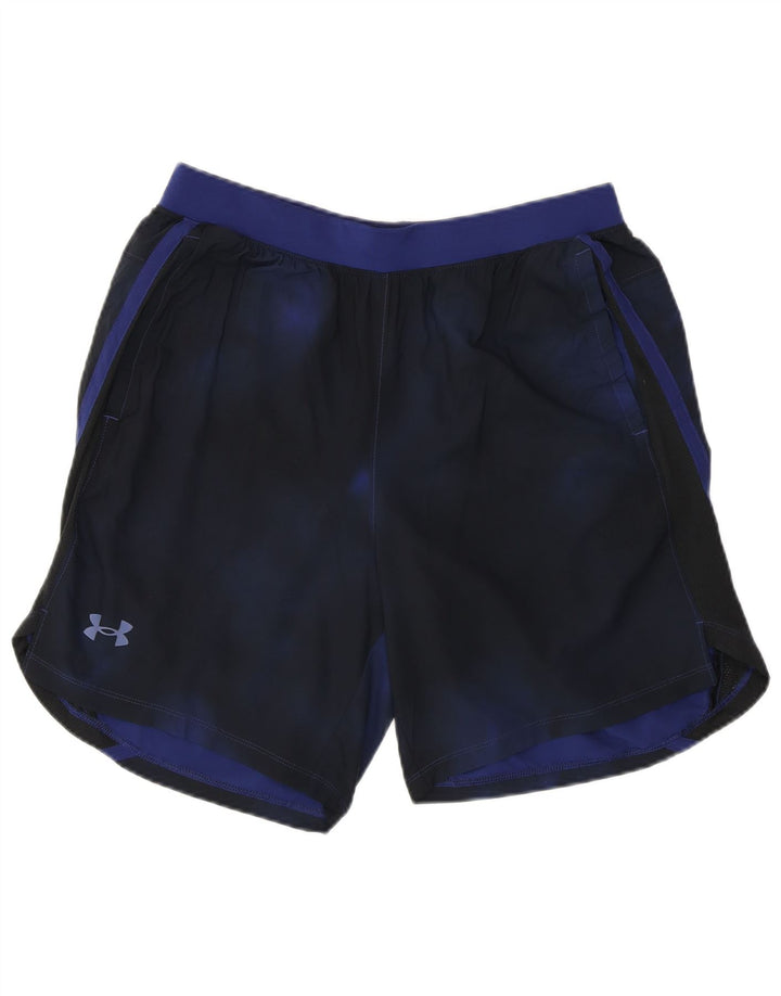 Pantaloni scurți sport Under Armour pentru bărbați, mari bleumarin, poliester Tie Dye