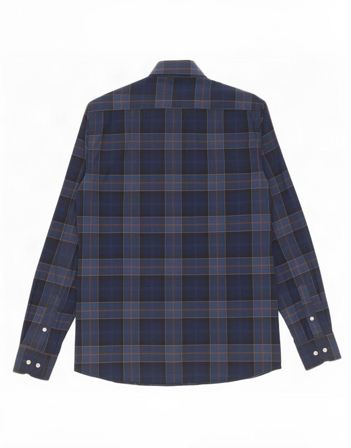 Cămașă pentru bărbați Barbour Tailored Fit Bumbac carouri albastru mediu