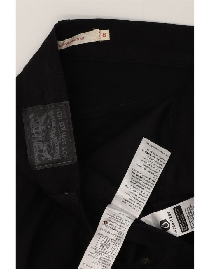 LEVI'S Blugi Classic Bootcut pentru Damă US 8 Medium W30 L29 Bumbac Negru