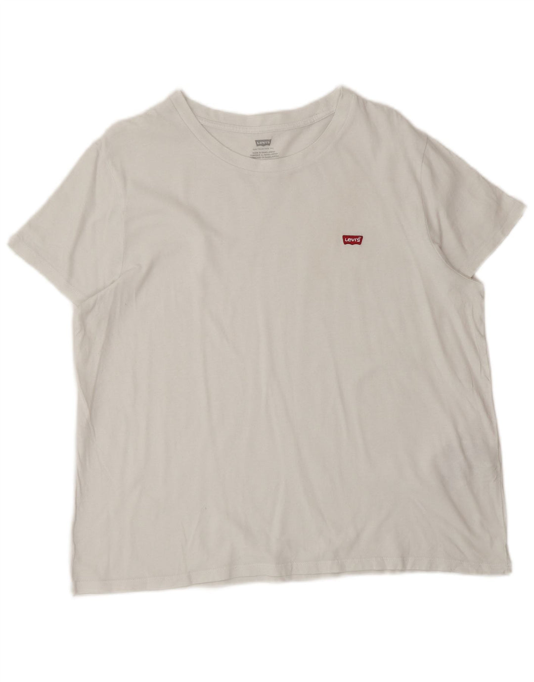 Tricou pentru femei Levi's Top UK 16 Large White Bumbac