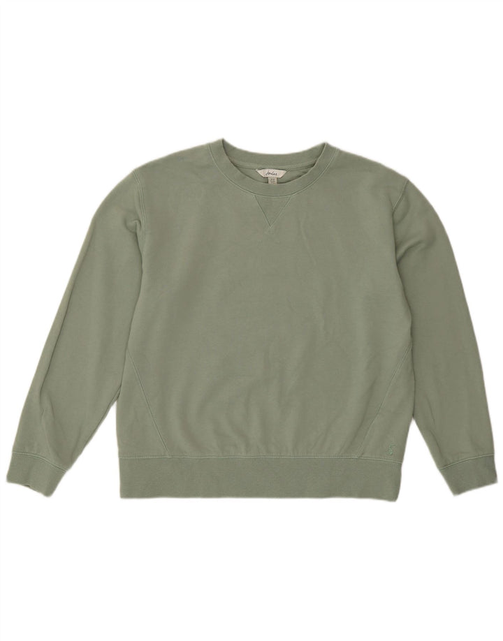 Pulover supradimensionat pentru femei Joules UK 10 Bumbac verde mic
