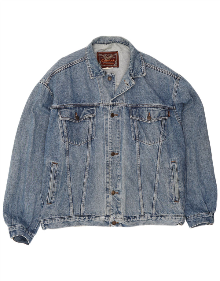 Jachetă de blugi pentru bărbați Casucci UK 42 XL Albastru