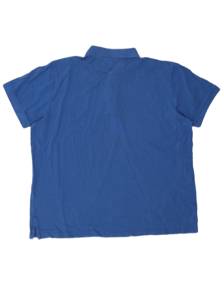 Cămașă polo pentru bărbați Kappa 2XL Albastru