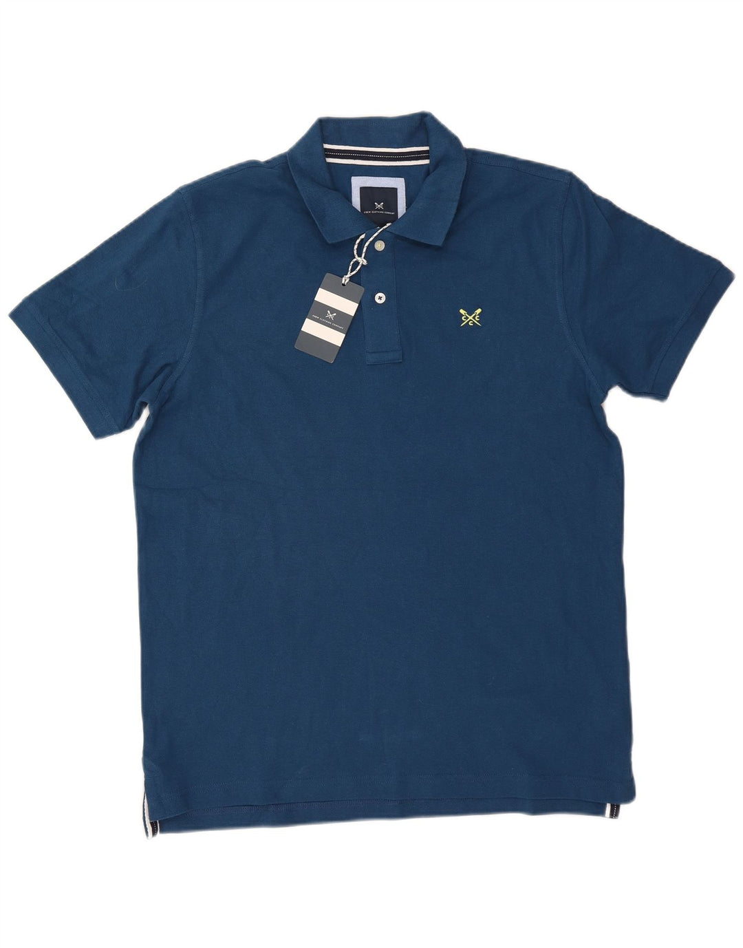 Crew Clothing Tricou polo pentru bărbați, mare, albastru, bumbac