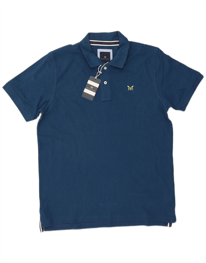 Crew Clothing Tricou polo pentru bărbați, mare, albastru, bumbac