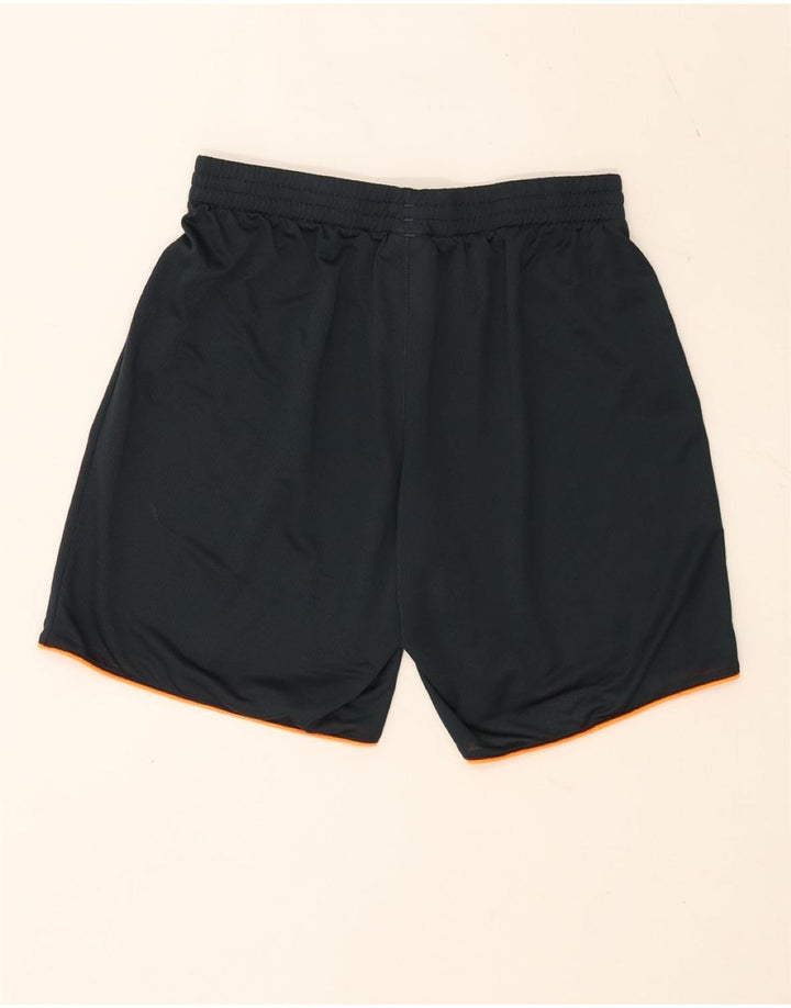 Pantaloni scurți sport grafic Adidas pentru bărbați, poliester medii bleumarin