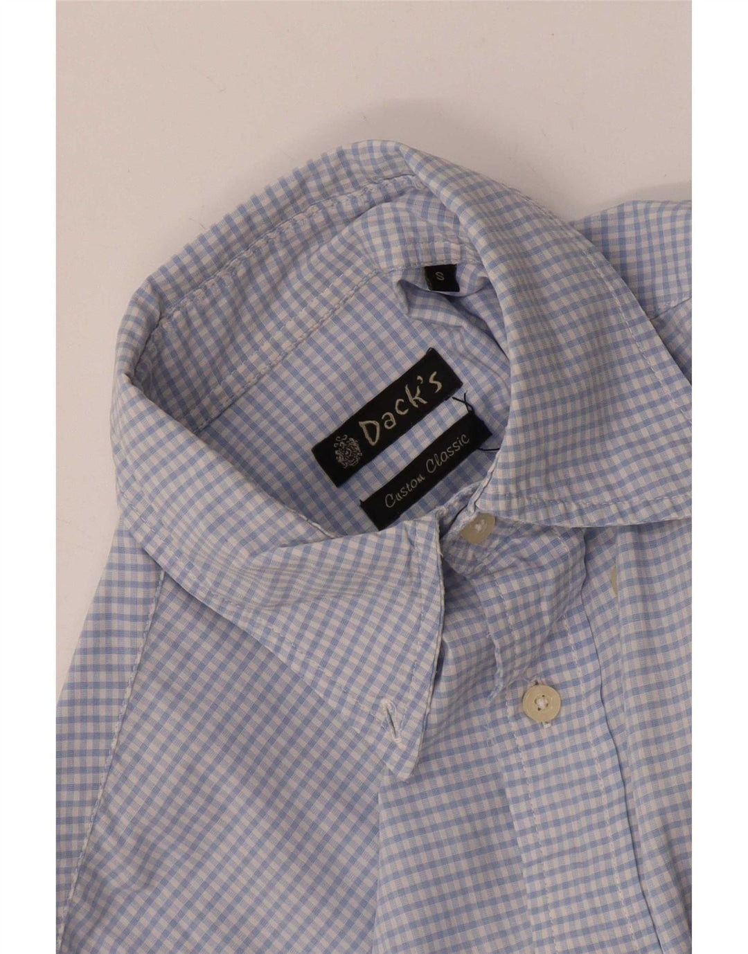 Cămașă pentru bărbați Dack's Mic Blue Gingham