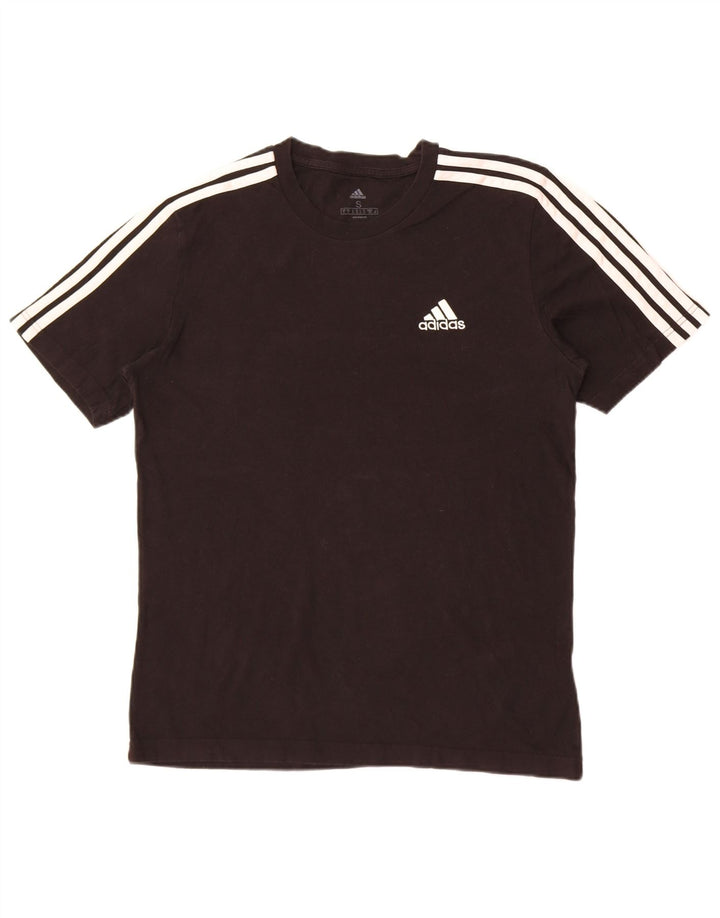 Tricou pentru bărbați Adidas Top mic, negru, bumbac