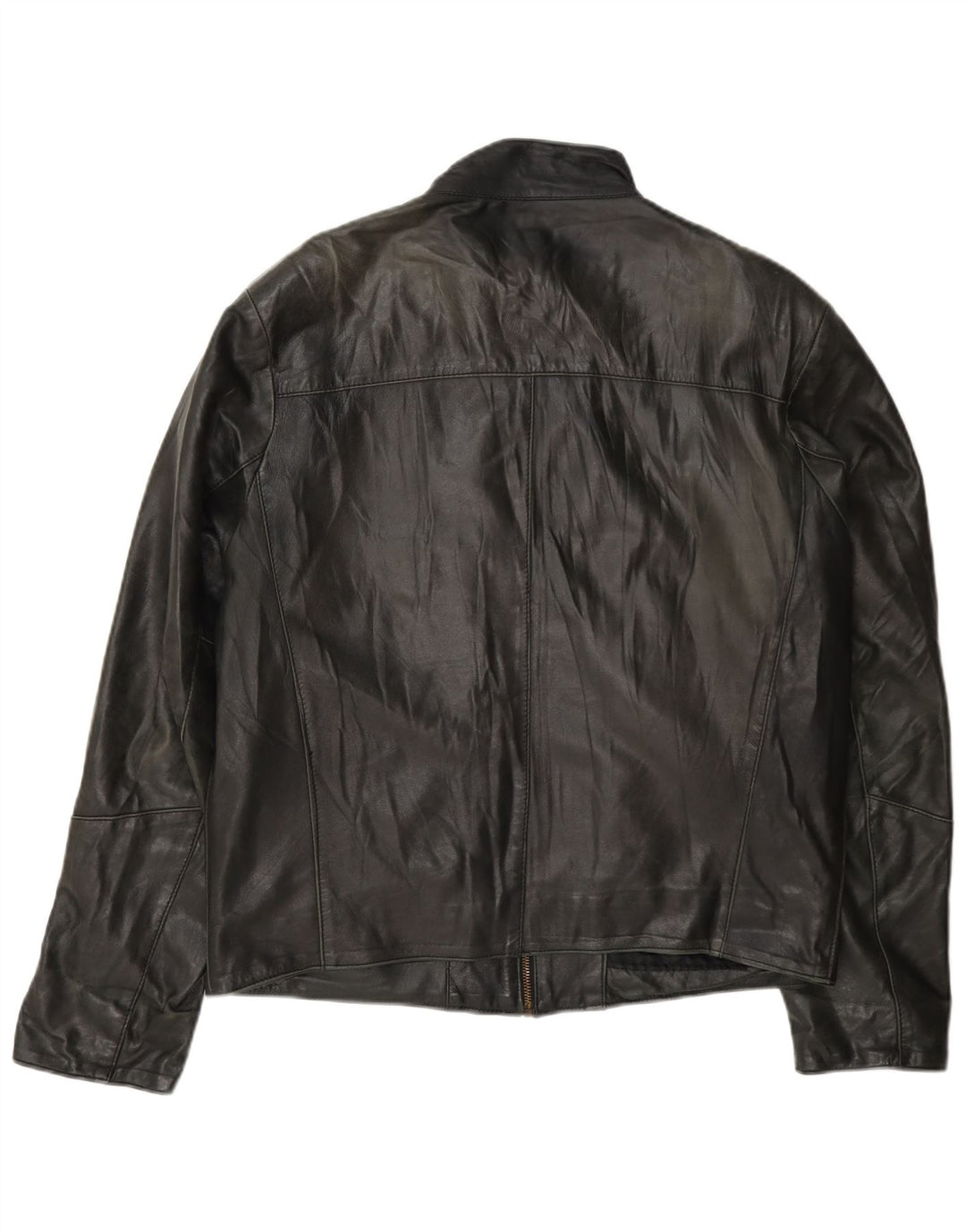 Jachetă de piele pentru bărbați Bulli E Pupe UK 40 Large Black