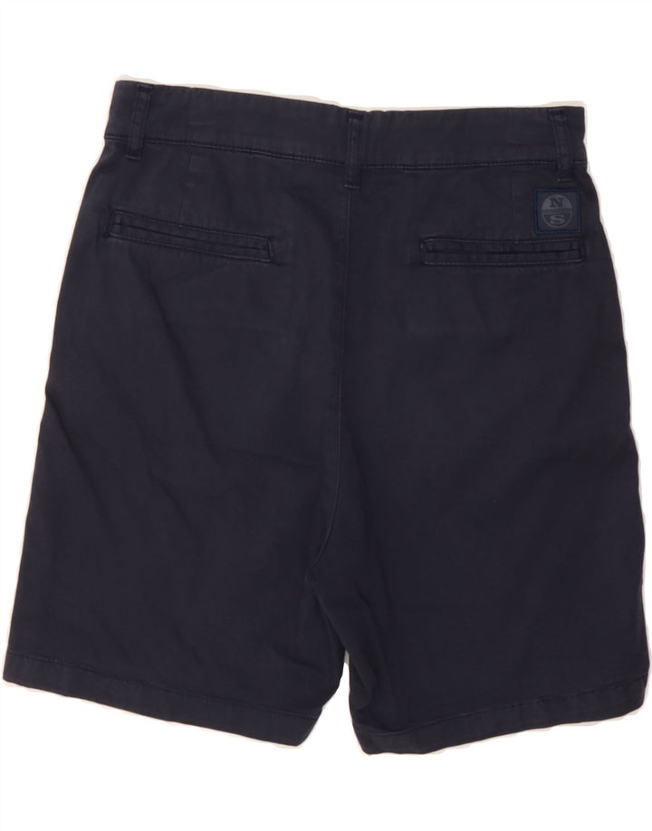 NORTH SAILS Mens Regular Fit Chino Shorts W28 Small Navy Blue Cotton Vintage North Sails and Second-Hand North Sails from Messina Hembry 