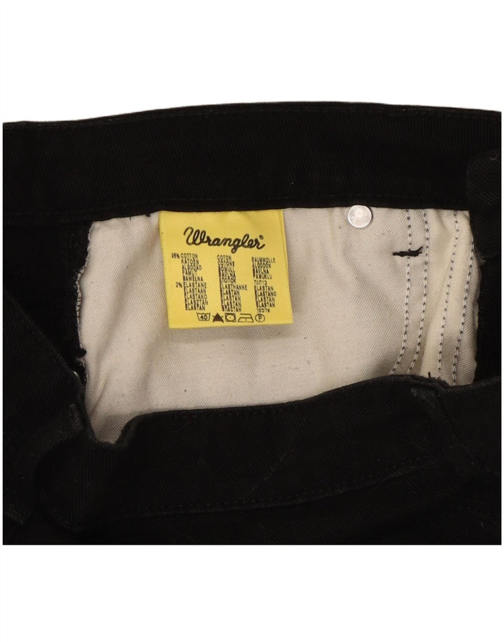 Blugi Bootcut Wrangler pentru femei W31 L32 bumbac negru