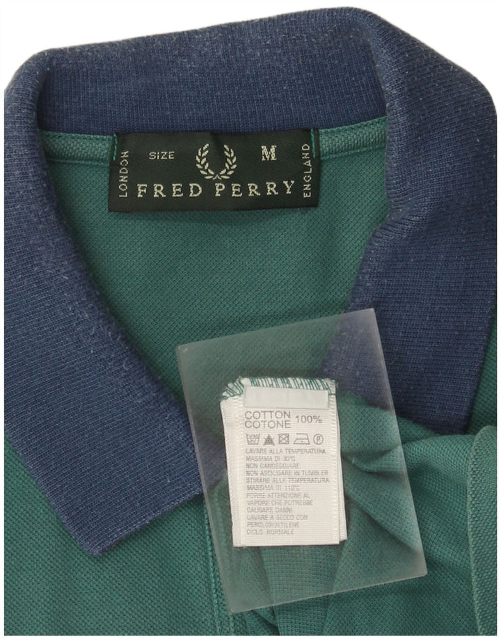 Tricou polo Fred Perry pentru bărbați, verde mediu