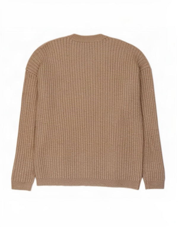 Pulover pentru femei Marks & Spencer cu decolteu triplu UK 14 maro mediu