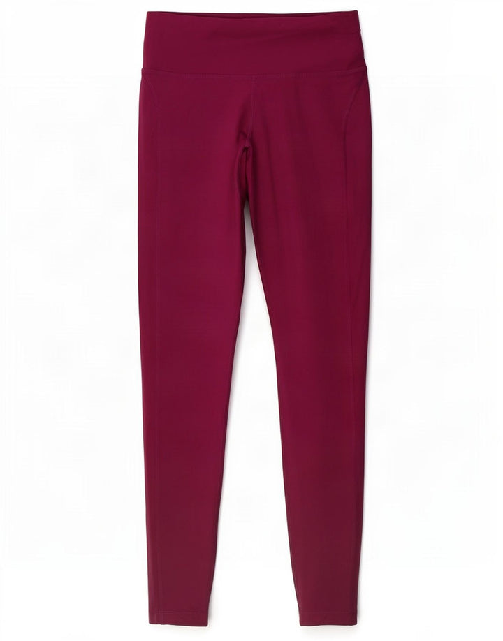 Leggings Nike Dri Fit pentru femei UK 10 Maroon mic