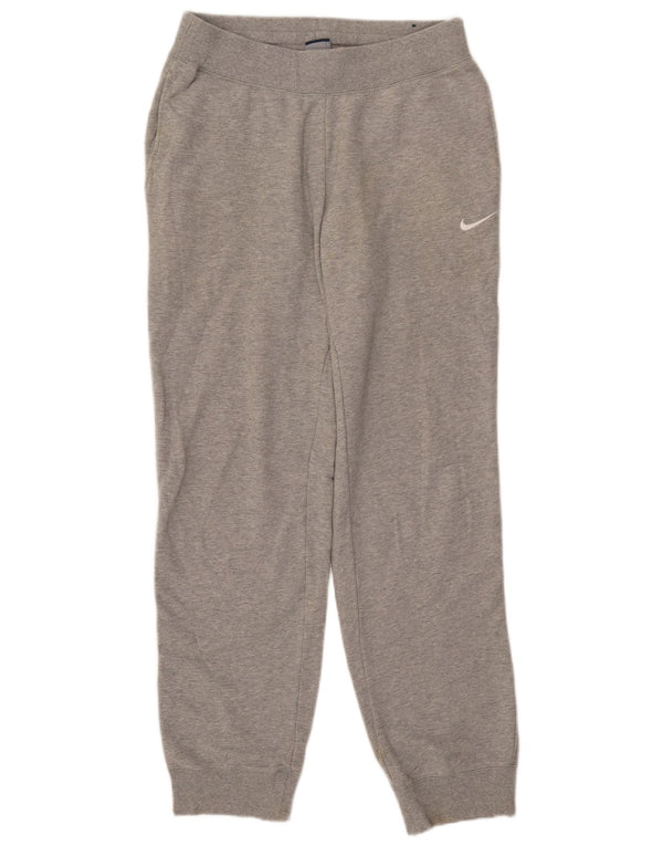 Pantaloni de trening pentru femei Nike Pantaloni de jogging UK 14, bumbac cu pete gri mediu