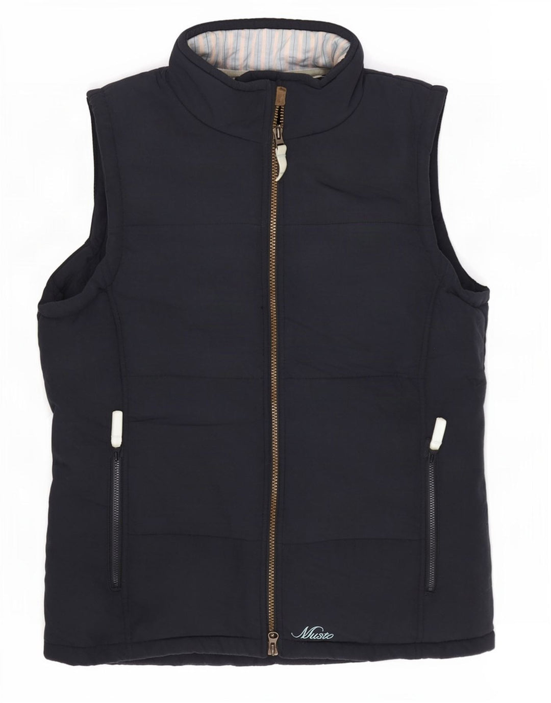 Gilet căptușit pentru femei Musto UK 14, mare, albastru, poliester