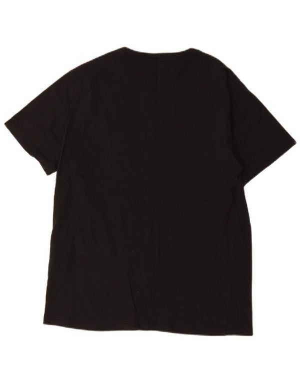 Tricou standard pentru bărbați Levi's Top mediu din bumbac negru