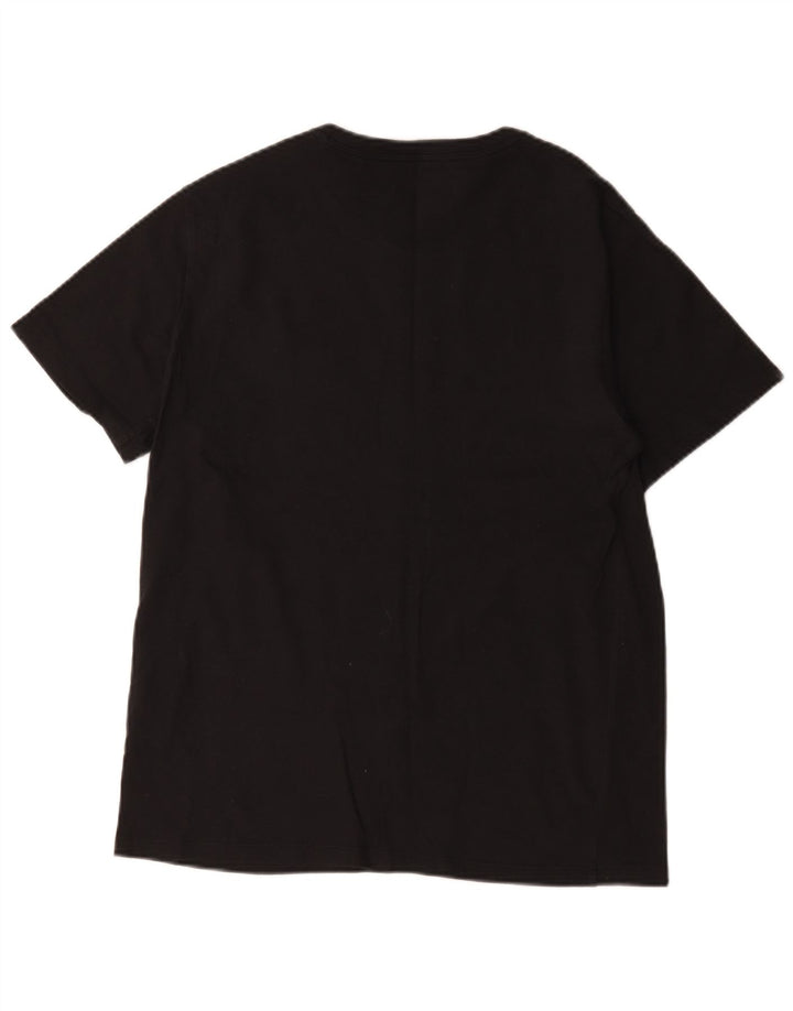 Tricou standard pentru bărbați Levi's Top mediu din bumbac negru